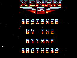 Xenon 2 - Megablast (Europe) (Virgin) Title Screen